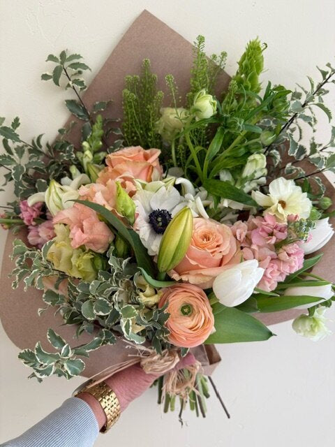 $65 Wrapped in Paper Bouquet